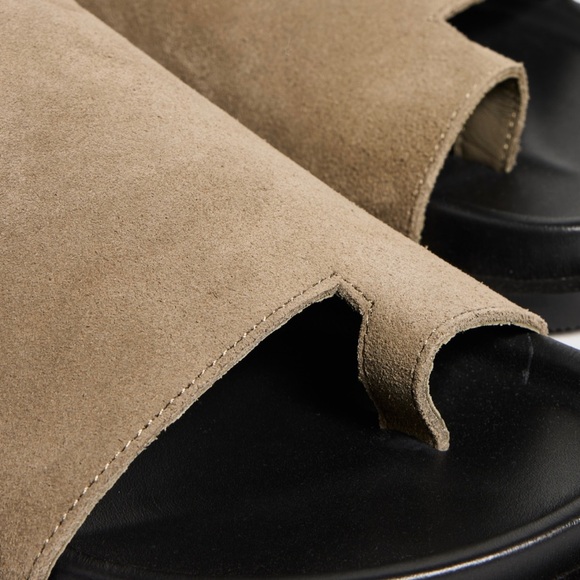 St. Agni Loe Suede Slides, 41 - Picture 4 of 6